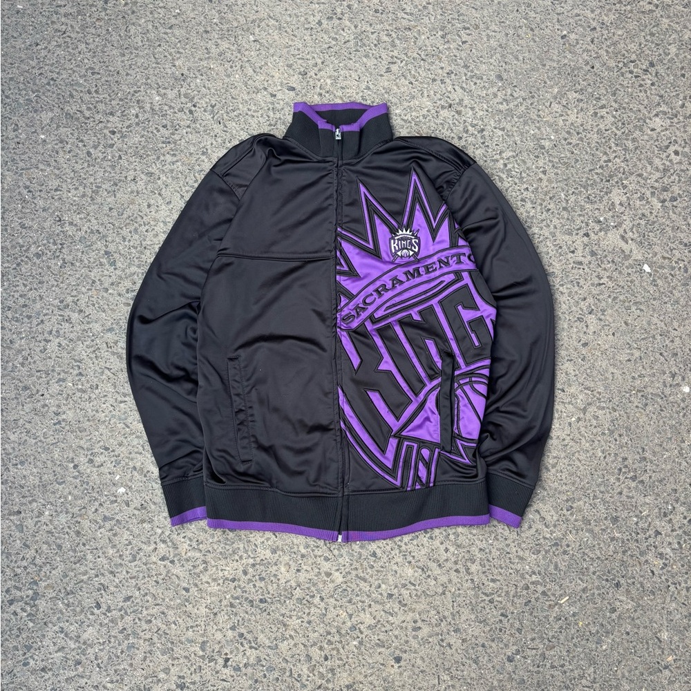 Y2K Sacramento Kings Track Jacket Zip Up